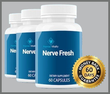 Nerve Fresh natural nerve support supplement bottle